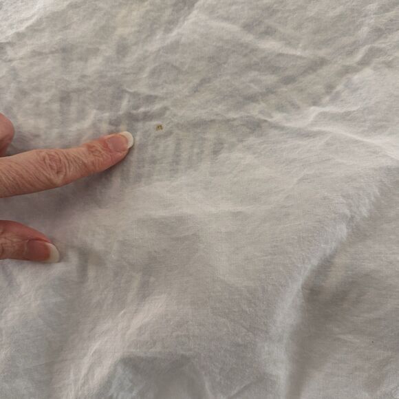 Yves Delorme Florida Duvet Cover Queen 100% Cotton 87x99 + Shams Palm - Picture 7 of 13